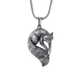 925K Silver Fox Necklace