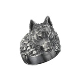 Wild Wolf Band Ring