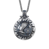 Amulet with an Eagle Medallion Pendant