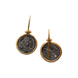 Ancient Coin Hinged Earring