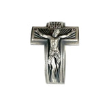 Crucifix Cross Jesus Silver Ring