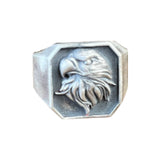 Eagle Head Ring, Stylish Gothic Mens Pinky Ring