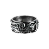 Winged Eagle Handmade Band Ring