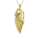 Gold Pegasus Pendant