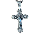 Jesus Crucifix Silver Pendant