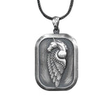 Pegasus Winged Horse Medallion Pendant