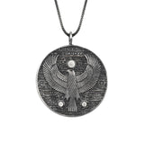 Ancient Egyptian Eagle Medallion Necklace
