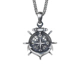 Compass and Anchor Rudder Pendant