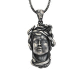 Silver Medusa Necklace
