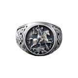 St George and the Dragon Ring