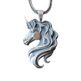 Unicorn Head Necklace