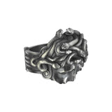 Wounded Medusa Band Ring