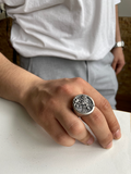 Saint Michael Signet Men Ring