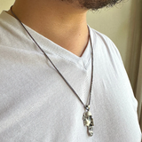 Marcus Aurelius Silver Necklace