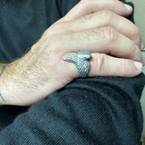925K Sterling Silver Dove Ring