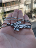 Jesus Christ Cross Silver Pendant