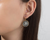 Unicorn Coin Earrings