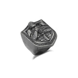 Spartan Armored Warrior Band Ring