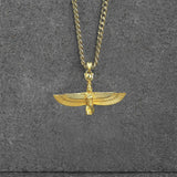 Gold Isis Goddess Pendant