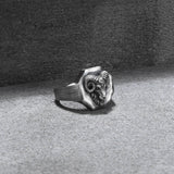 Aries Ram Signet Ring