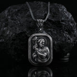 Silver Saint John the Baptist Necklace