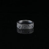 Moon Crater Band Ring