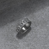 Aries Zodiac Band Ring