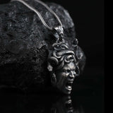 Gorgon Angry Medusa Pendant