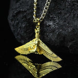 Gold Egyptian Isis Necklace