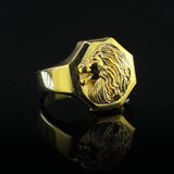 Lion Signet Men Ring