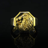 Lion Signet Men Ring