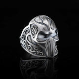 Mask with Patterns Band Ring