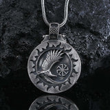 Amulet with an Eagle Medallion Pendant