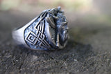 Viking Warrior Signet Ring