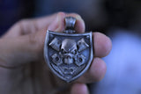 Mad Skull Medallion Pendant