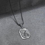 Holy Mother and Baby Jesus Pendant
