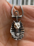 Bastet Egyptian Cat Goddess Pendant