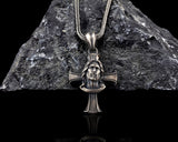 Jesus Head Crucifix Necklace