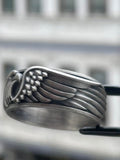 Winged Eagle Handmade Band Ring