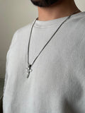Mother Mary Cross Shaped Necklace