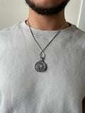 Wolf Medallion Necklace