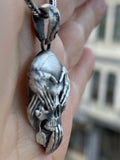 Silver Skull Stylish Pendant