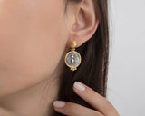 Bee Replica Coin Earring
