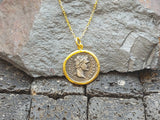 Ancient Rome Domitianus Augustus Mythology Coin