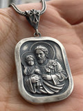 Saint Joseph Mens Necklace